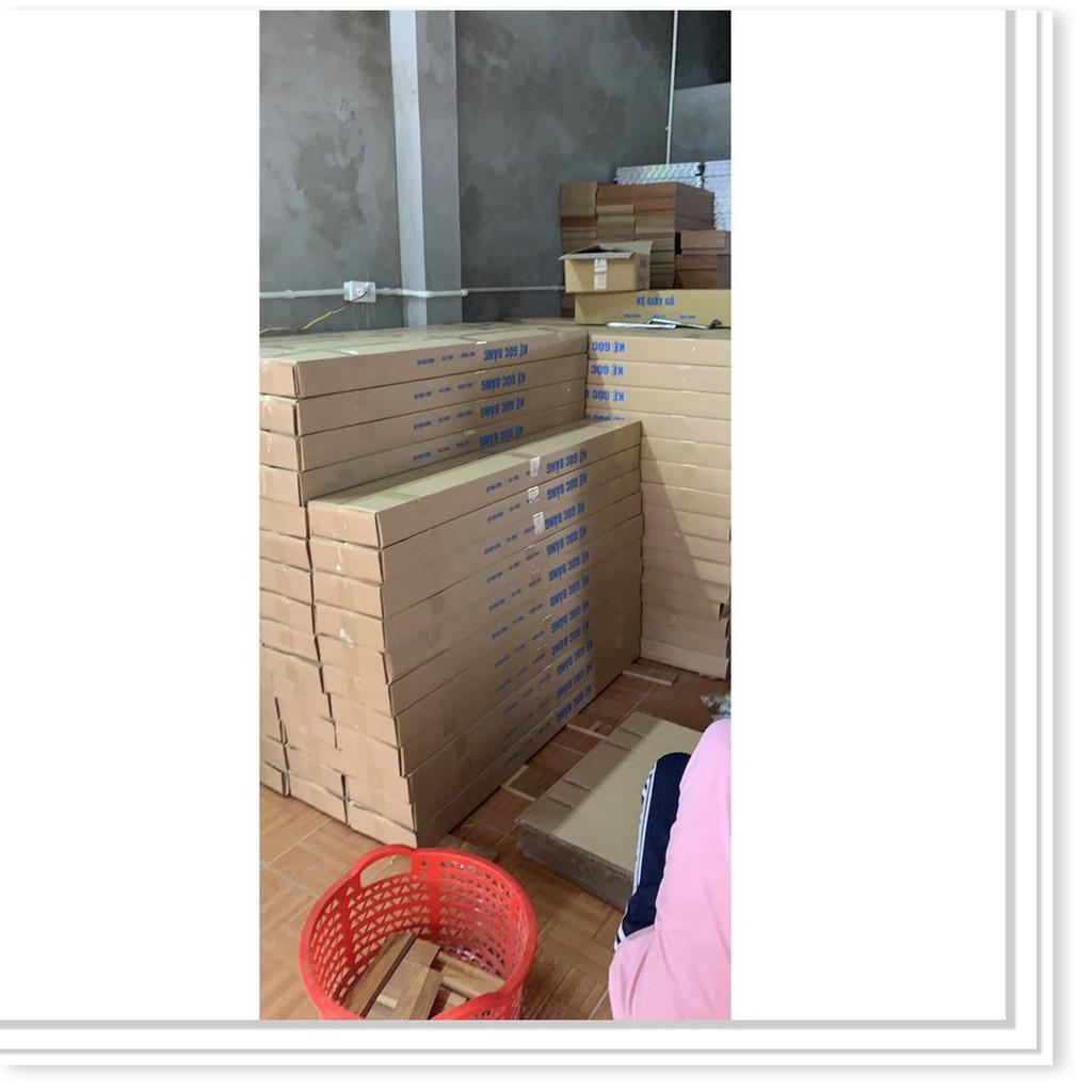 Kệ để đồ góc tường đa năng - kệ góc gỗ 5 tầng