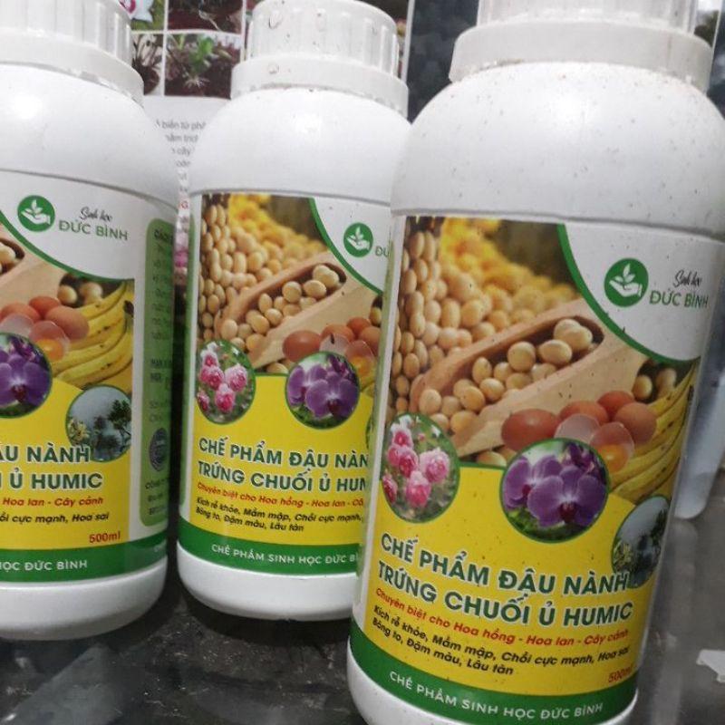 Chế phẩm đậu nành, trứng chuối ủ humic