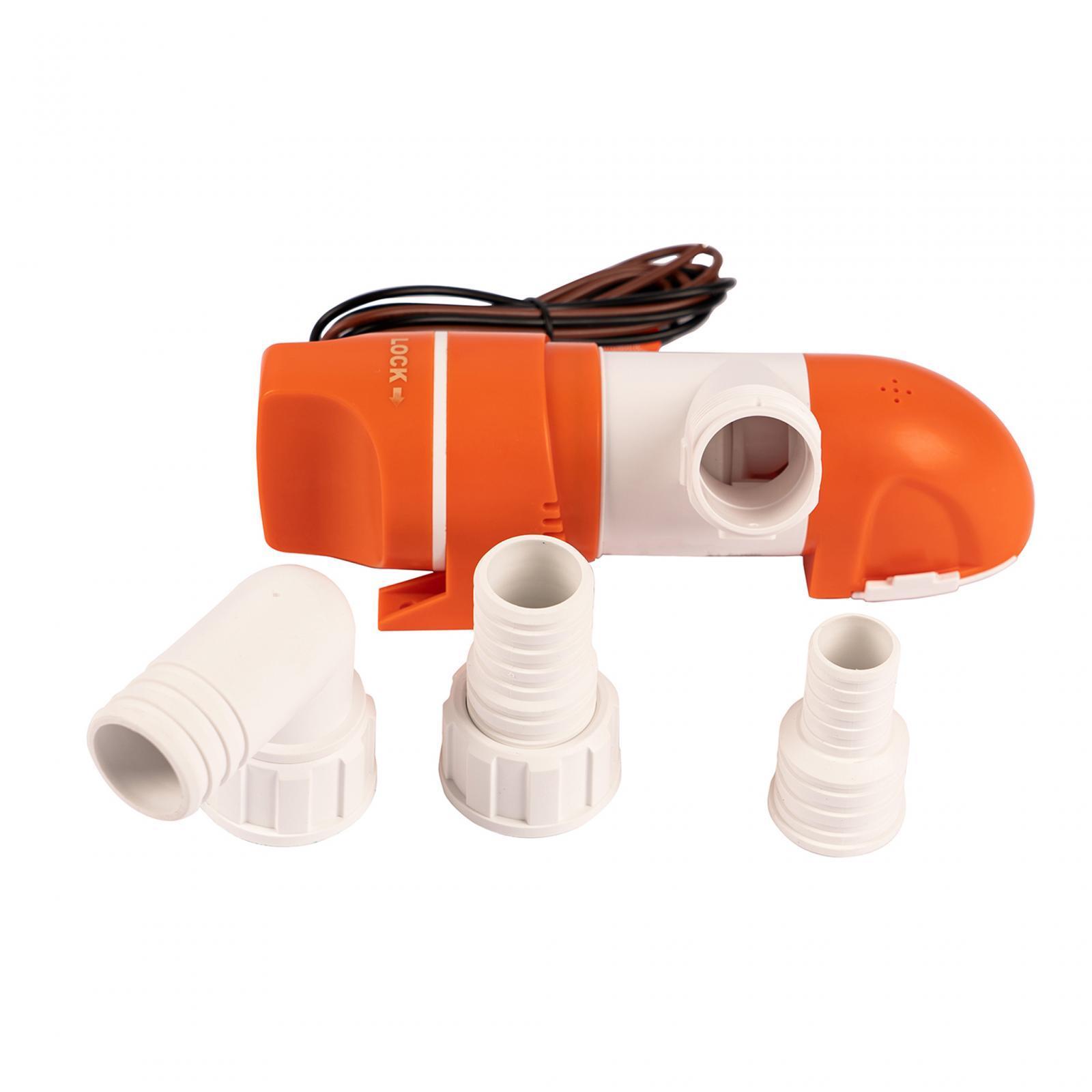 Bilge Pump Backflow Prevention Marine Bilge Pump for Ponds Boat