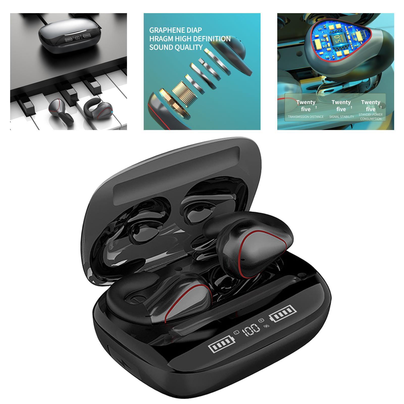 Bluetooth Headset True Wireless Lightweight for All Smart Phones Gaming