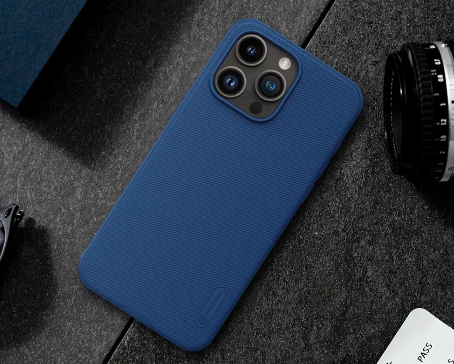 Ốp lưng cho iPhone 15 pro / 15 Pro Max hiệu Nillkin Frosted Shield Pro chống sống chống vân tay - Hàng nhập khẩu
