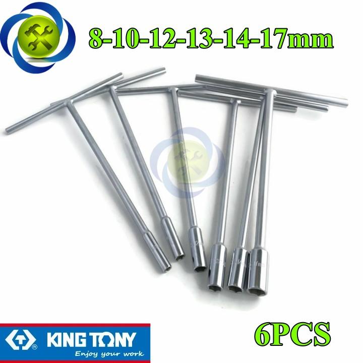 Bộ tay tuýp chữ T 6 cây Kingtony 6-1184M