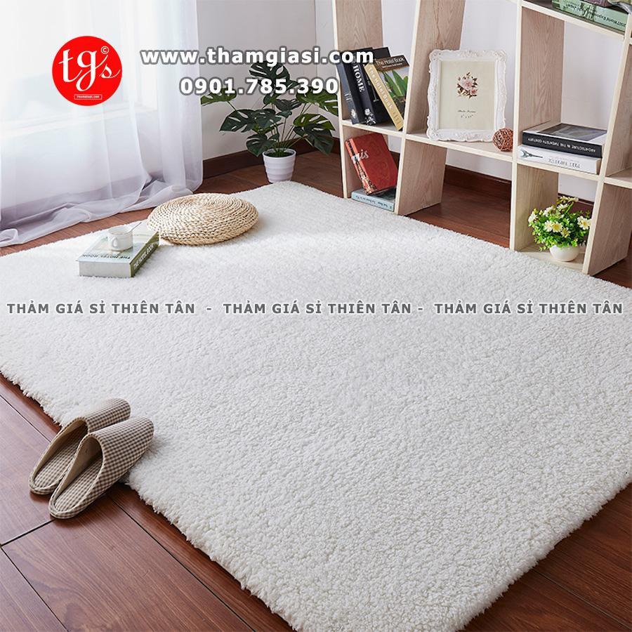 Thảm Lông Cừu Cao Cấp | Loại Đế Cao Su Dày | Thảm Trang Trí Phòng Khách - Phòng Ngủ - Thảm Trải Sofa - Thảm Dành Cho Bé