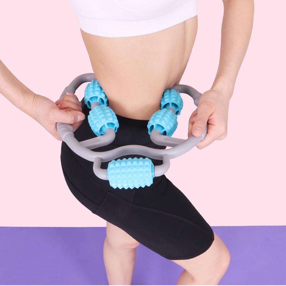 Chân Cánh Tay Huấn Luyện Cơ Relaxer Bắp Chân Vòng Chân Kẹp Con Lăn Massage Tập Yoga Chân Con Lăn Xốp Thể Dục Đào Tạo Toàn Diện Thiết Bị