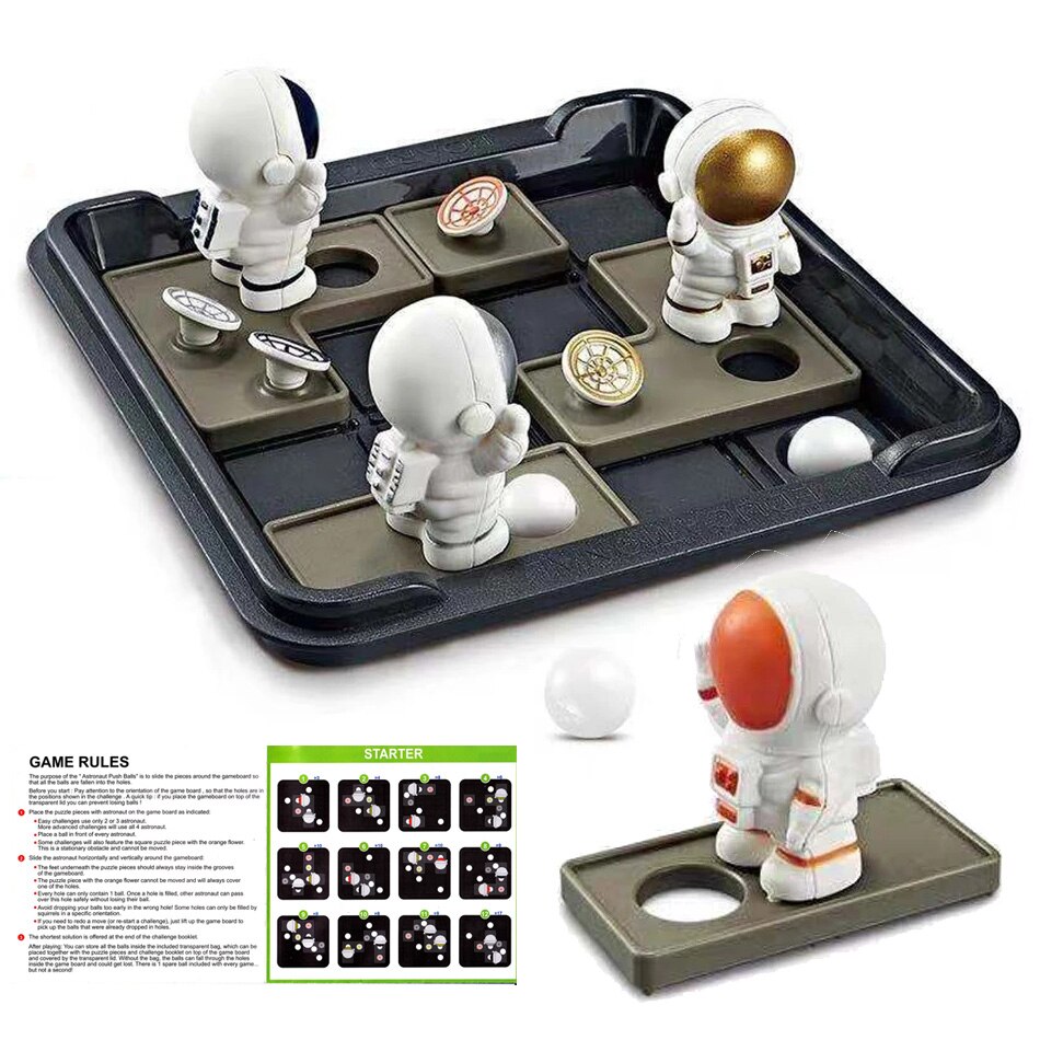 ĐỒ CHƠI TƯ DUY GIẢI ĐỐ MÊ CUNG PHI HÀNH GIA BOARDGAME ASTRONAUT