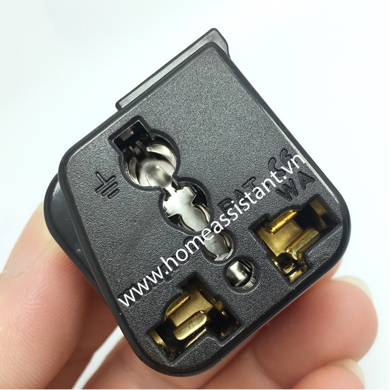 Ổ Cắm Chân Cắm Đa Năng Có Công Tắc Nguồn WS6