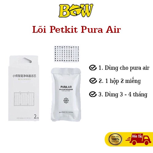 Lõi lọc thay thế tinh dầu cho máy khử mùi Petkit Pura Air cho thú cưng