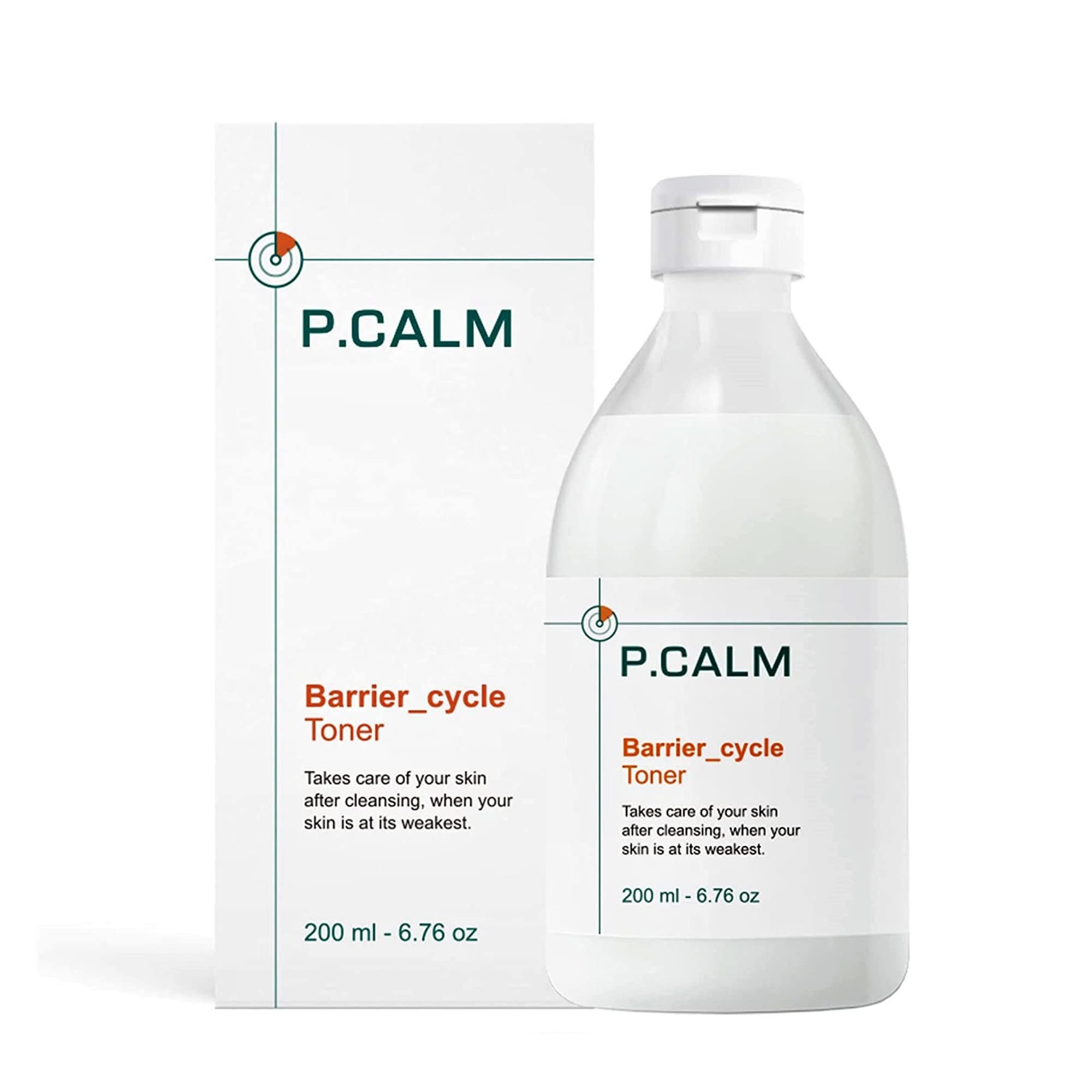 Nước hoa hồng dịu nhẹ ngừa mụn làm trắng da PCALM Barrier Cycle Toner 200ml