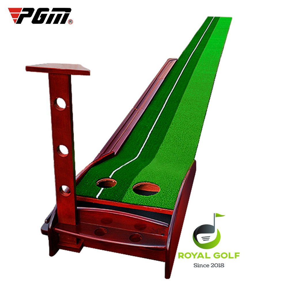 Thảm Putting Gỗ Tập Golf