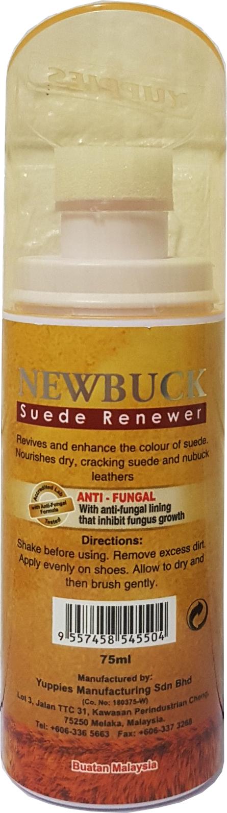 Xi đánh giày da lộn YUPPIES Newbuck Suede Renewer 75ml - Neutral (Malaysia)