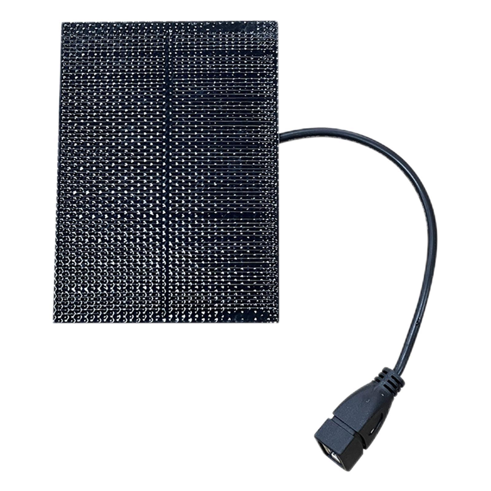 Portable Solar Charger High Efficiency 5W for Cell Phone RV Trip Hiking