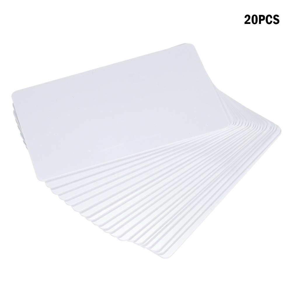 25 Thẻ trắng trống RFID 125KHz, có thể đọc, ghi và tái sử dụng.