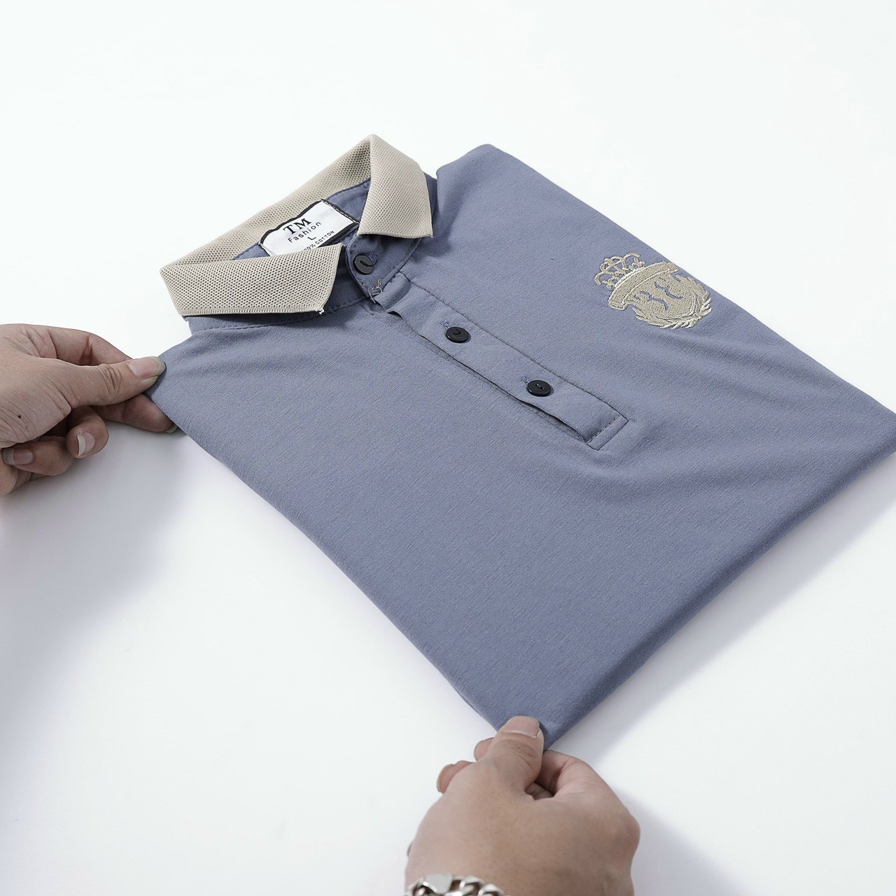 Áo Thun Nam Ngắn Tay Có Cổ Chandi, Chất Thun Cotton Xịn Thấm Hút Mồ Hôi Mẫu Mới Hot Trend NB3