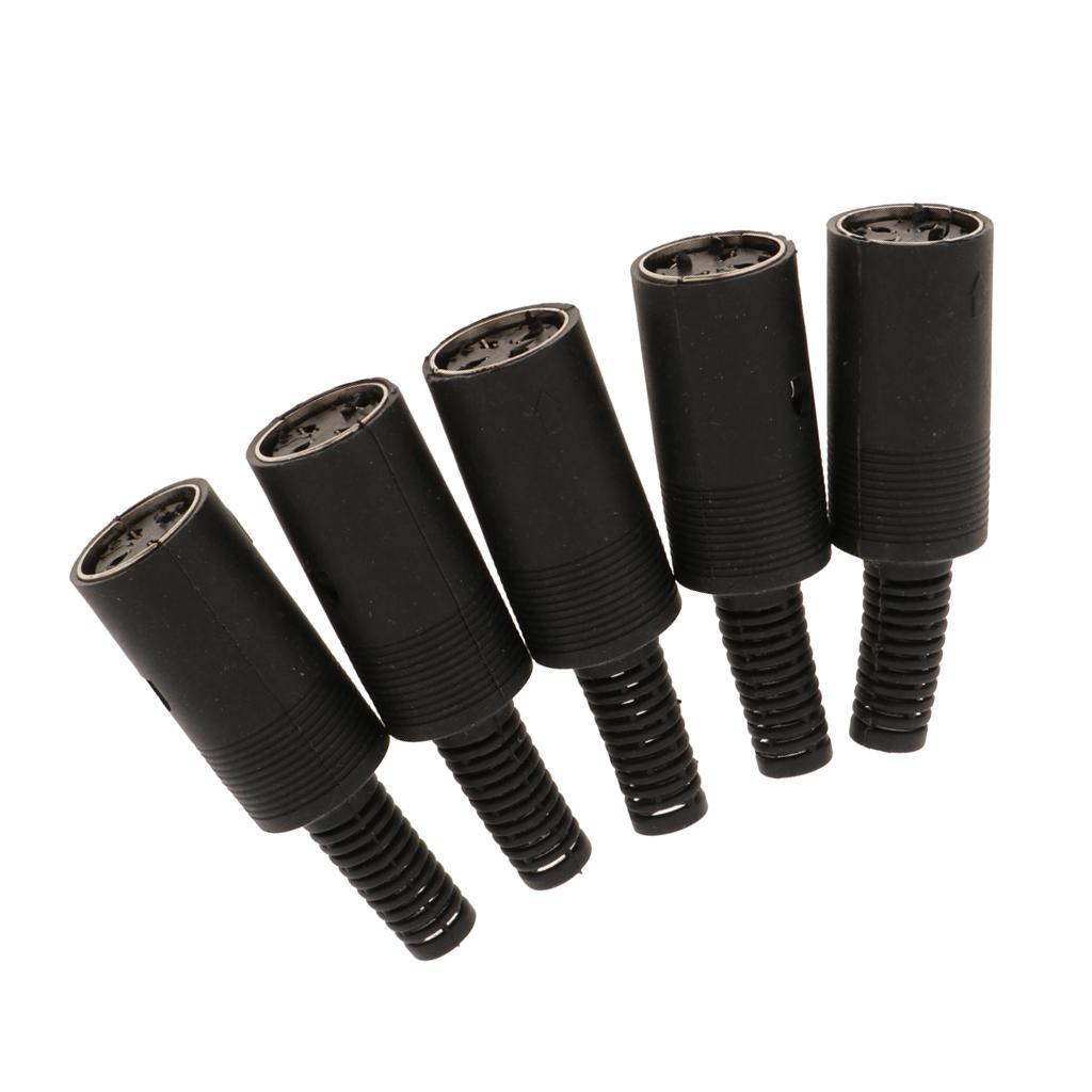 Mini Pin Female Plug Audio Jack Connector for Keyboard/Mouse DIY 3 Pin