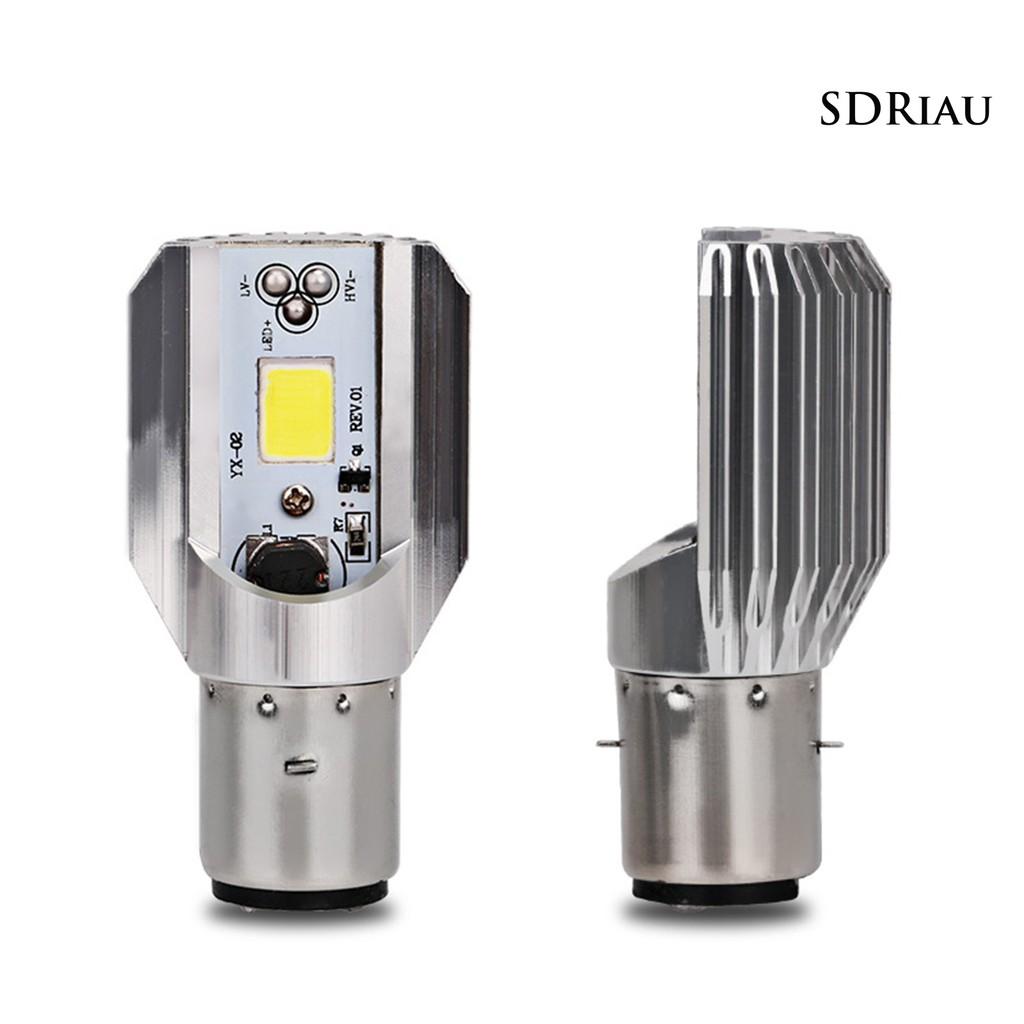 Đèn Pha Led H6 / H4 Cob Siêu Sáng Chống Nước Cho Xe Mô Tô
