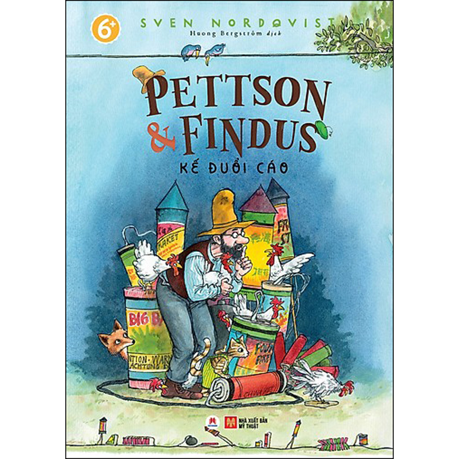 Combo 2 - Pettson Và Findus: Đại Náo Vườn Rau + Kế Đuổi Cáo + Gáy Hoài Khổ Lắm Gáy Mãi (3 Cuốn)