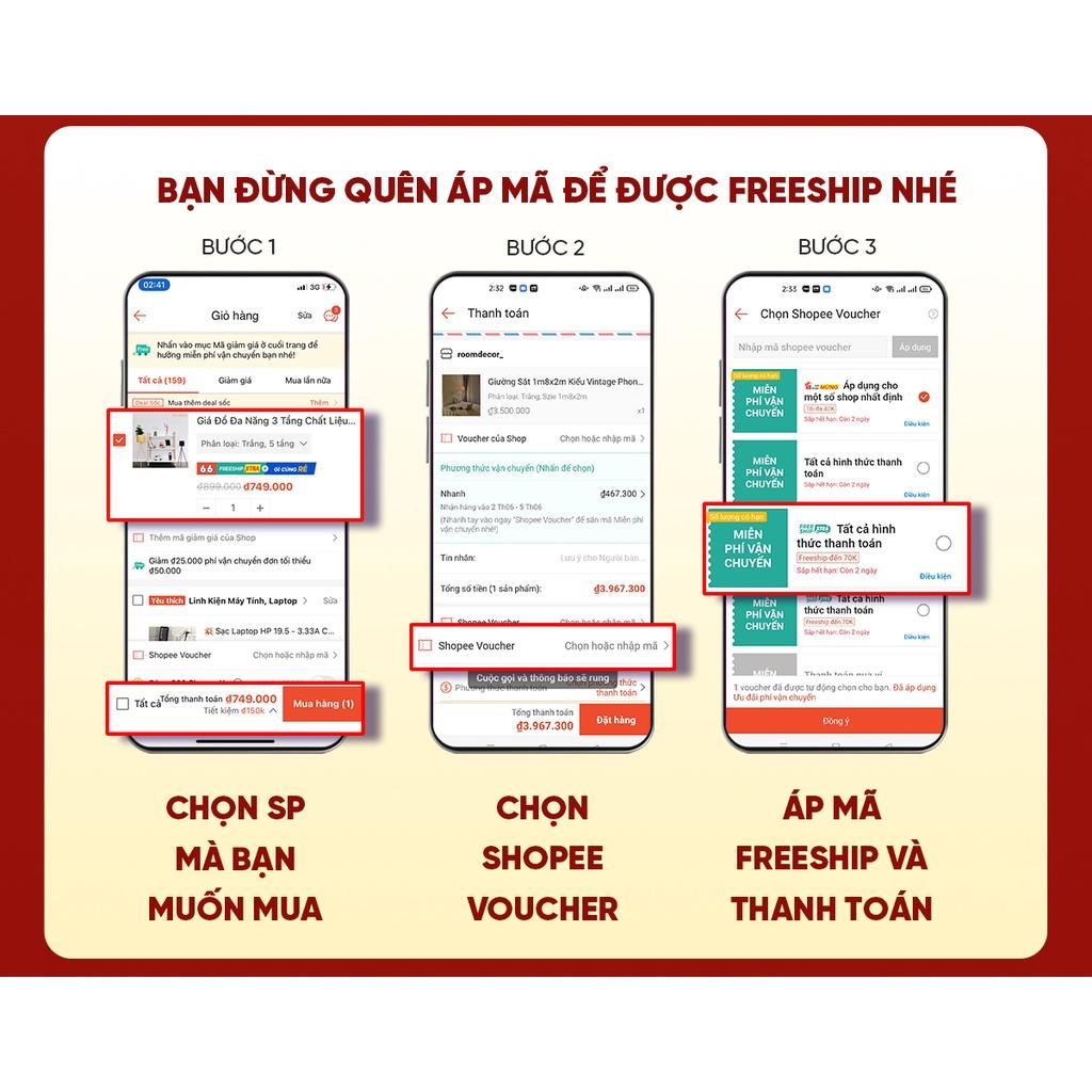 Kệ Đựng Đồ Đa Năng 3 Tầng Có Bánh Xe Chắc Chắn, Kệ Đựng Mỹ Phẩm, Để Đồ Nhà Bếp, Để Sách, Kệ Spa