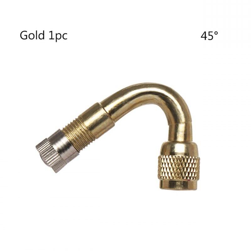 3pcs Bent Air Tyre Valves Adapter for Truck Motorcycle Bike Car Accessories Bicycle Valve Extension Tube