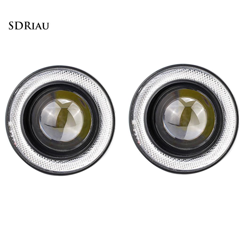 2 Đèn Led Phá Sương Mù Siêu Sáng 3.5 Inch Cho Xe Hơi
