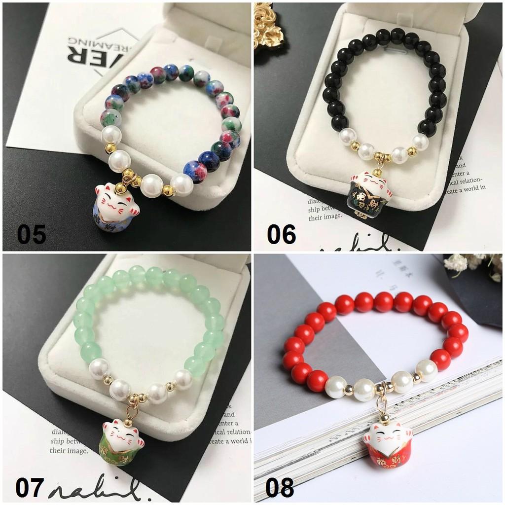 Vòng tay mèo may mắn