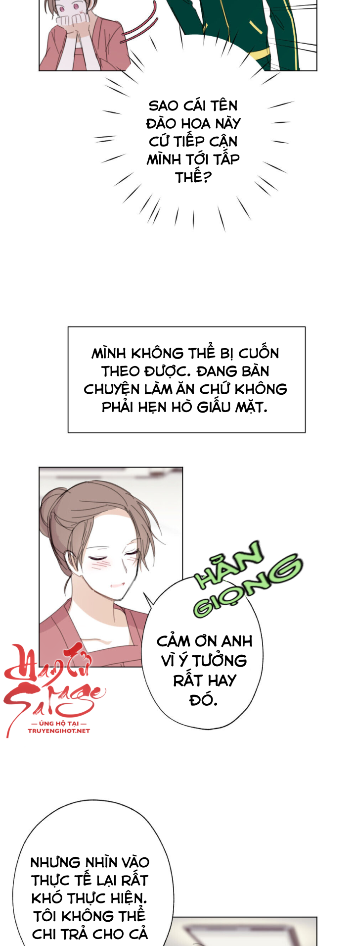 chuyện tình ở honey bouche chapter 17 23