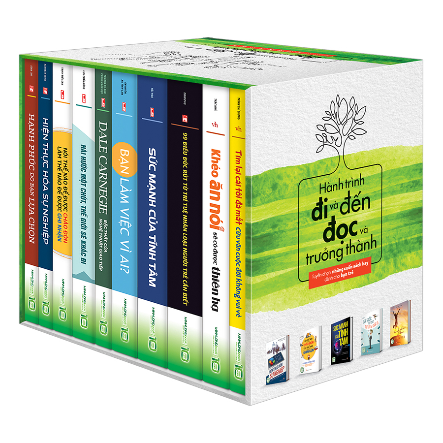 Boxset: Hành Trình Đi Và Đến, Đọc Và Trưởng Thành (Trọn Bộ 10 Cuốn)