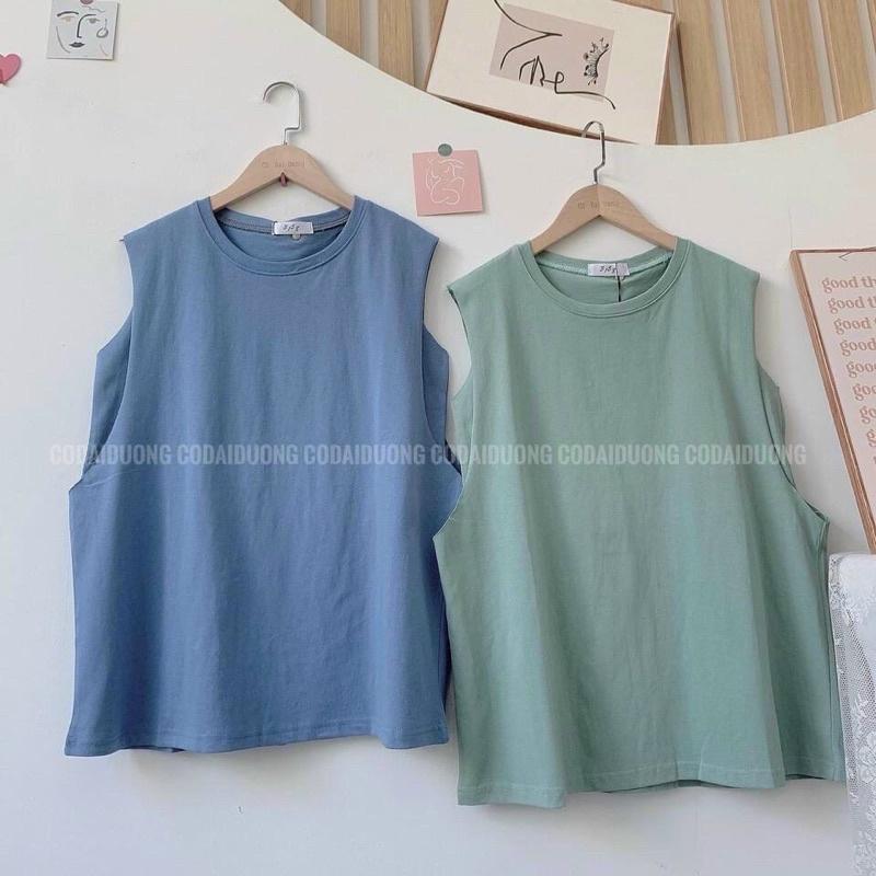 SIÊU HOT Áo Thun Ba Lỗ TanK Top Oversize Nhiều Màu - Áo Tank Top Free Unisex Nam Nữ Đều Mặc Được (k kèm áo trong