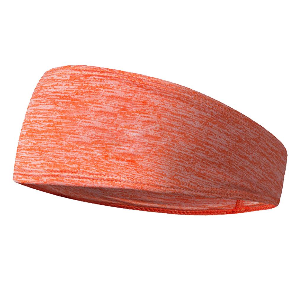 Performance Stretch Sweat Headband Yoga Sports Gym Workout Sweatband Wrap Hair 8.5 cm
