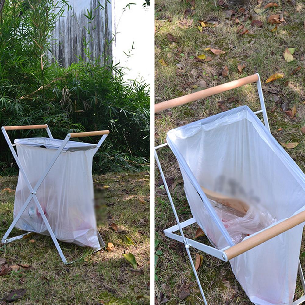 Thùng rác gập di động ngoài trời tiện dụng