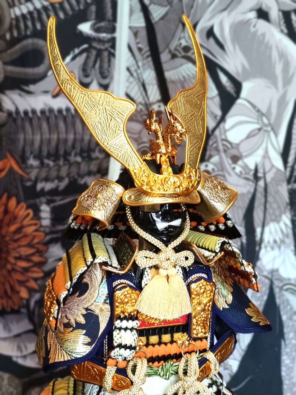 Bộ giáp trưng bày Samurai Nhật