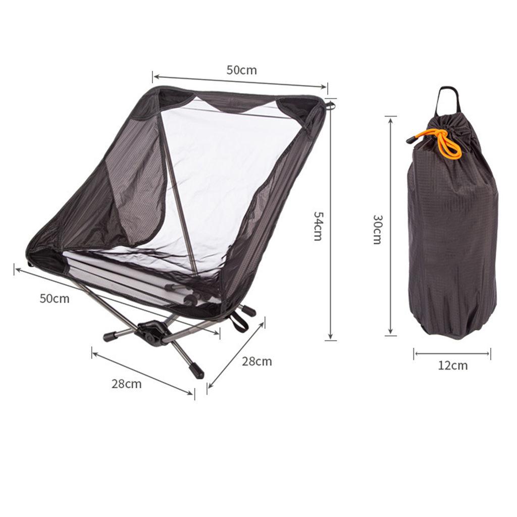 Travel Ultralight Folding Chair Outdoor Camping Portable Picnic Fishing Seat