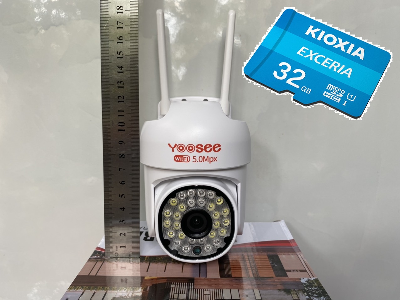 Camera IP Yoosee Ngoài Trời PTZ2 FullHD Tiếng Việt - Xoay 360 Kèm Thẻ 32 Gb