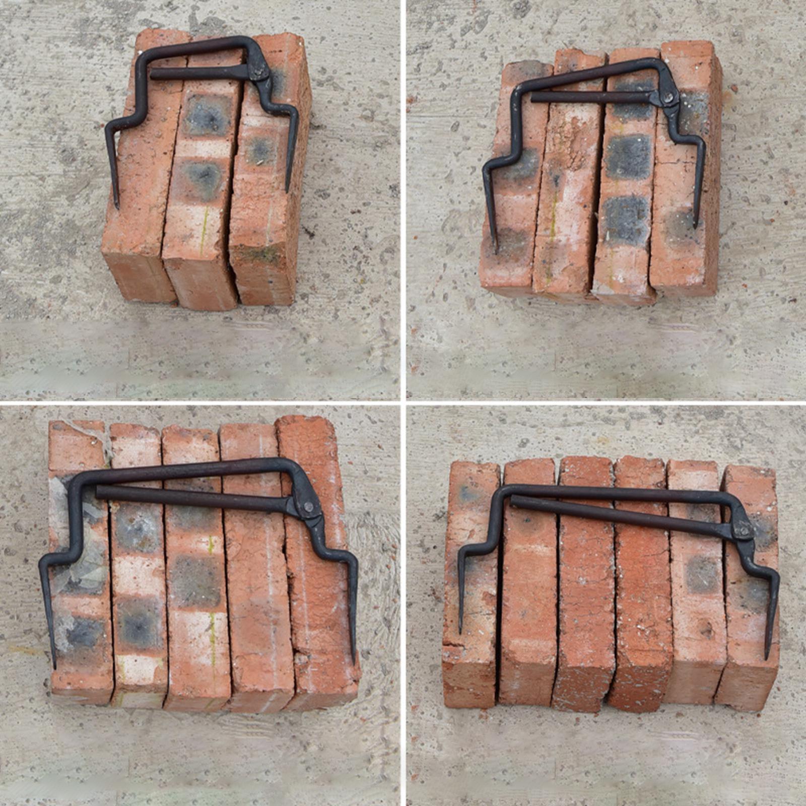 Brick Steel Clamp Reusable Sturdy Portable Clamping Supplies Heavy Duty