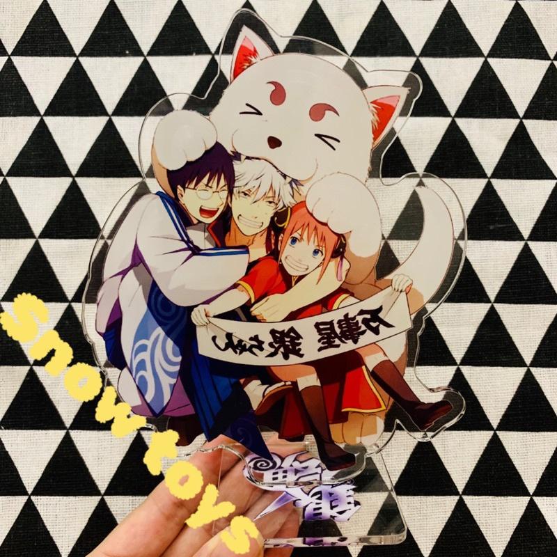 Mô Hình Tượng Standee Acrylic Mica - Gintama - Gintoki Shinpaᴄhi Kagura Otae Yamaᴢaki Kamui Katѕura Kondo -