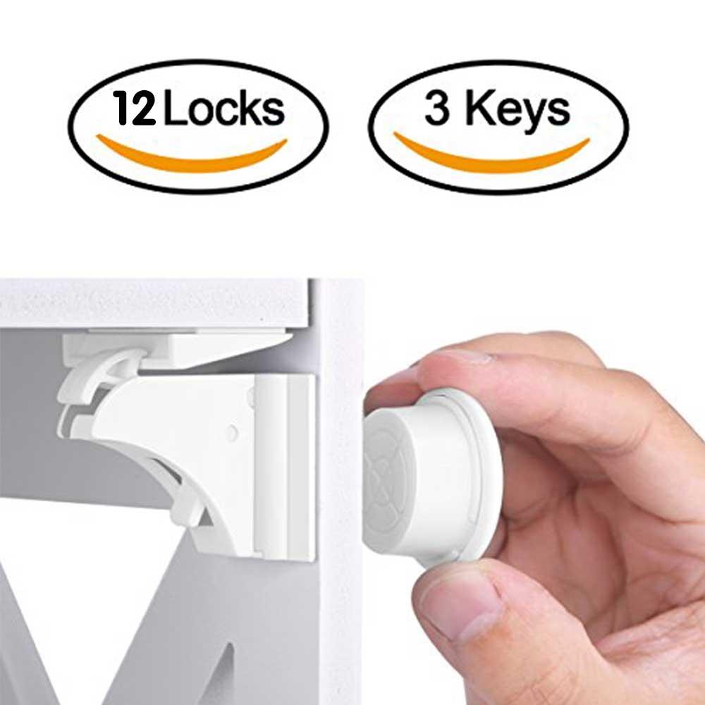 Từ Khóa Trẻ Em Trẻ Em Bảo Vệ An Toàn Cho Bé Ngăn Kéo Khóa Chốt Cửa Tủ Khóa Limiter Trẻ Em Ổ Khóa Bảo Vệ
