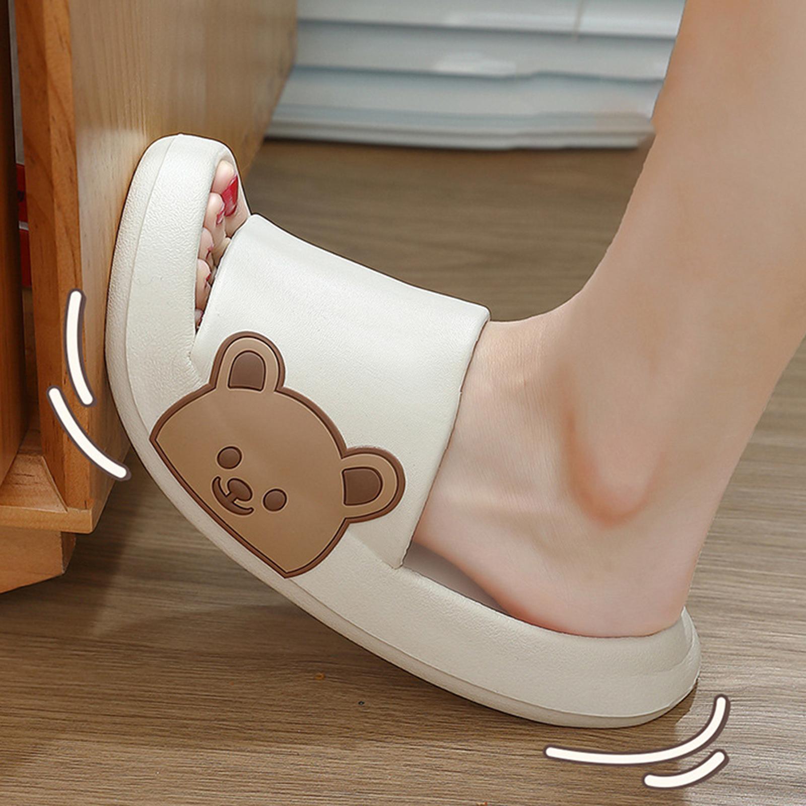 Soft Bottom Home Slippers Fashion Slides for Indoor Outdoor Bathroom Hotel Small