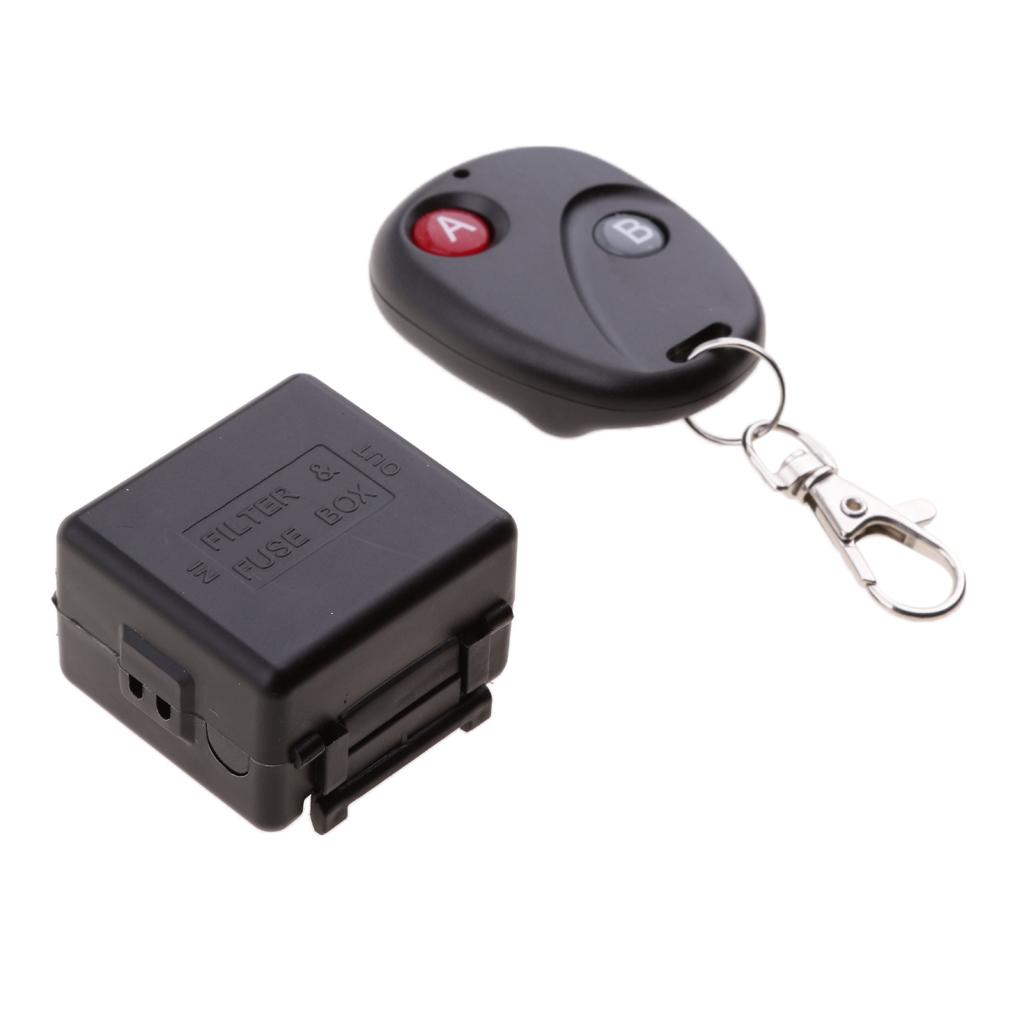 DC 12V Wireless Remote Control Switch Receiver Transmitter 315MHz 2 Keys
