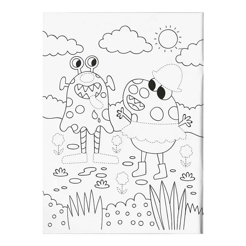 Hình ảnh Dress Me Up Colouring And Activity Book - Aliens