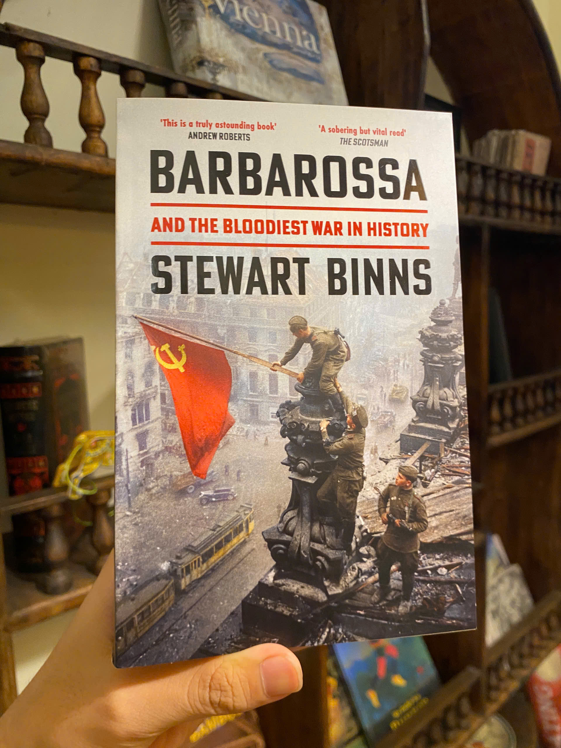 Sách - Barbarossa: And the Bloodiest War in History by Stewart Binns | History Nonfiction in English