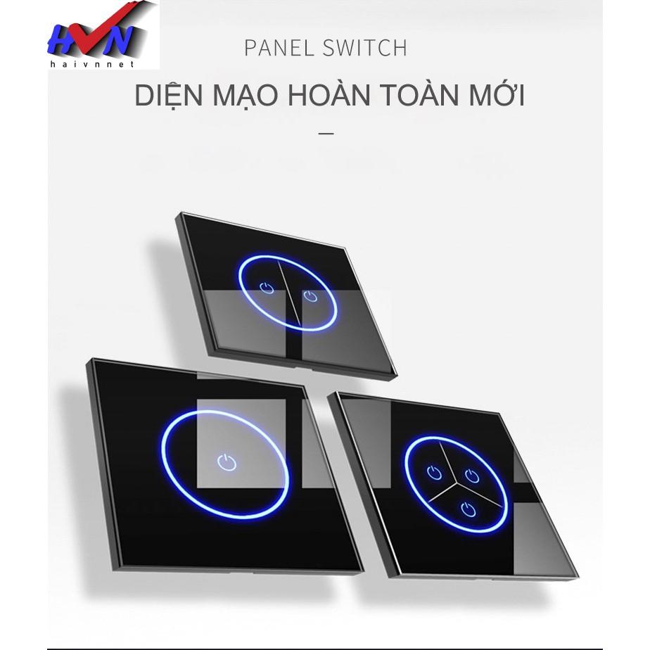 Công tắc cảm ứng, Kết nối wifi + bluetooth, điều khiển giọng nói kết nối nhà thông minh SmartHome