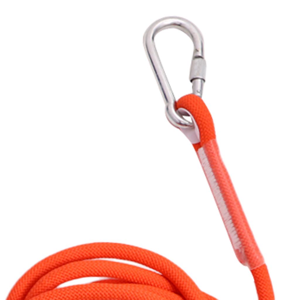 Rock Climbing Half Body Fall Protection Safety Harness Belt Lanyard 1.6m S