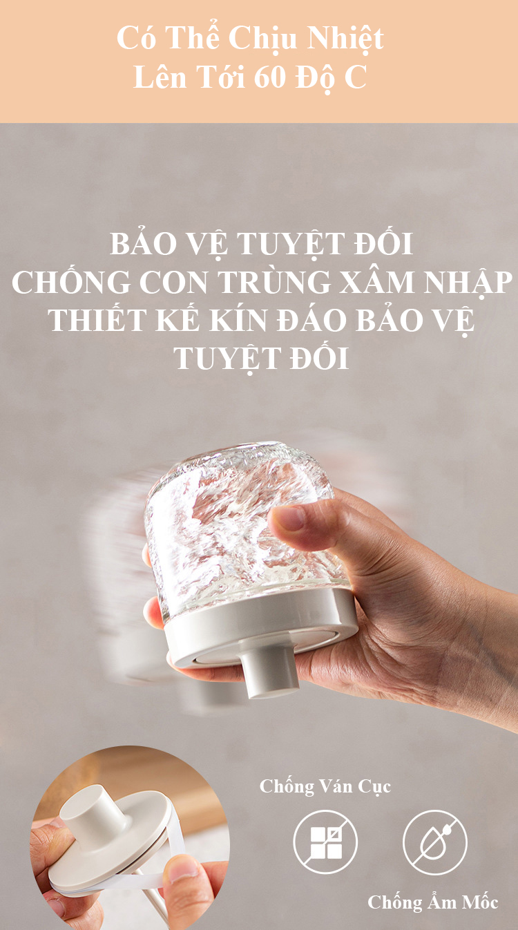 Hũ Đựng Gia Vị Tiện Lợi