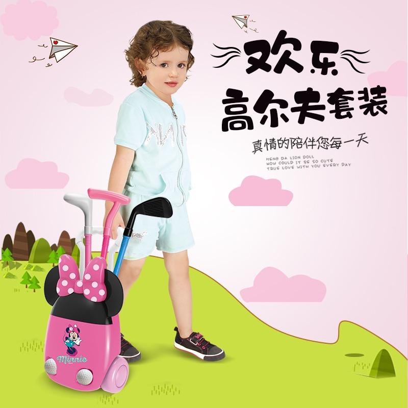 ☌♕▼Bộ đồ chơi Golf hình chuột Mickey Minnie cho bé