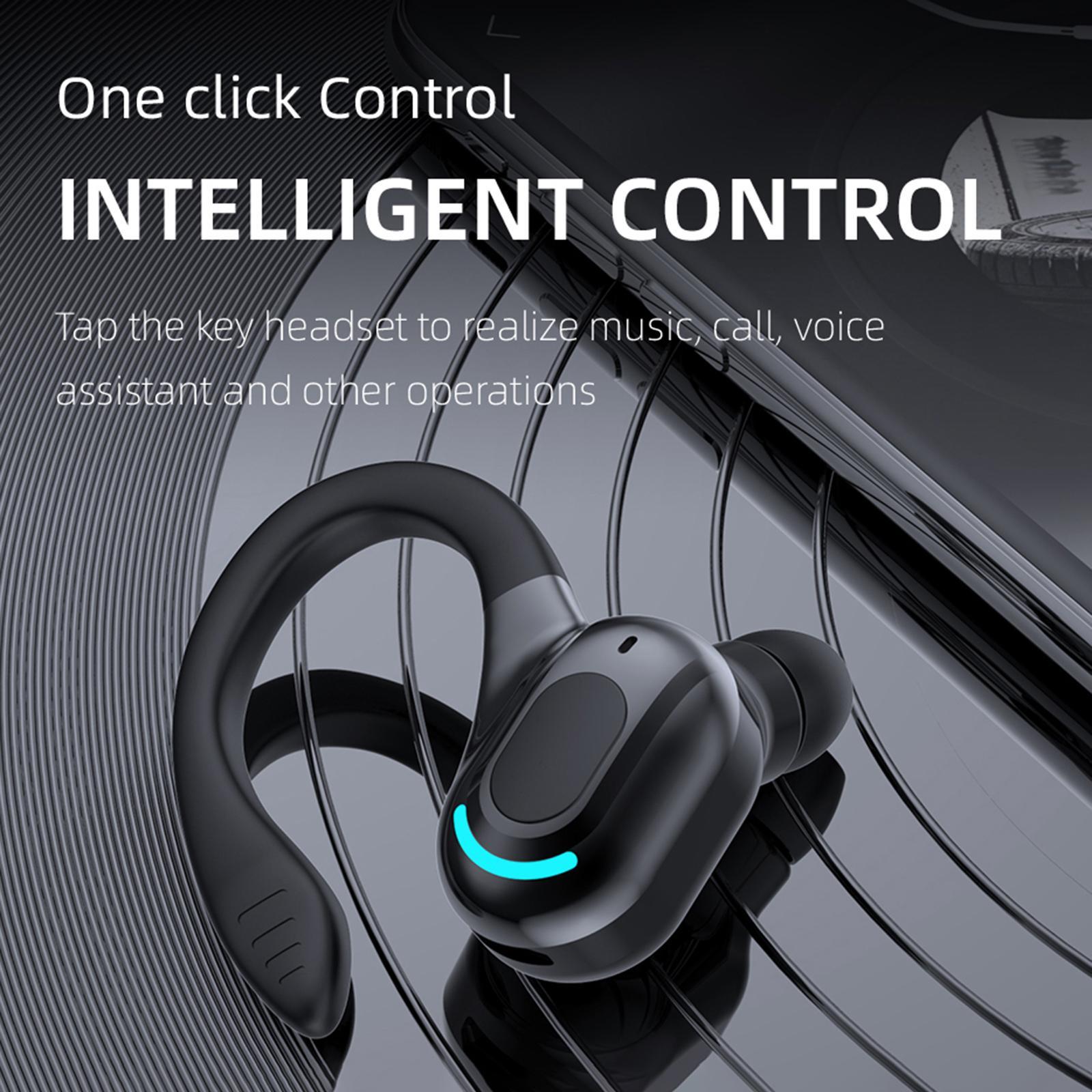 Wireless Headphones Set IPX4 Waterproof Stereo Noise Reduction for Running