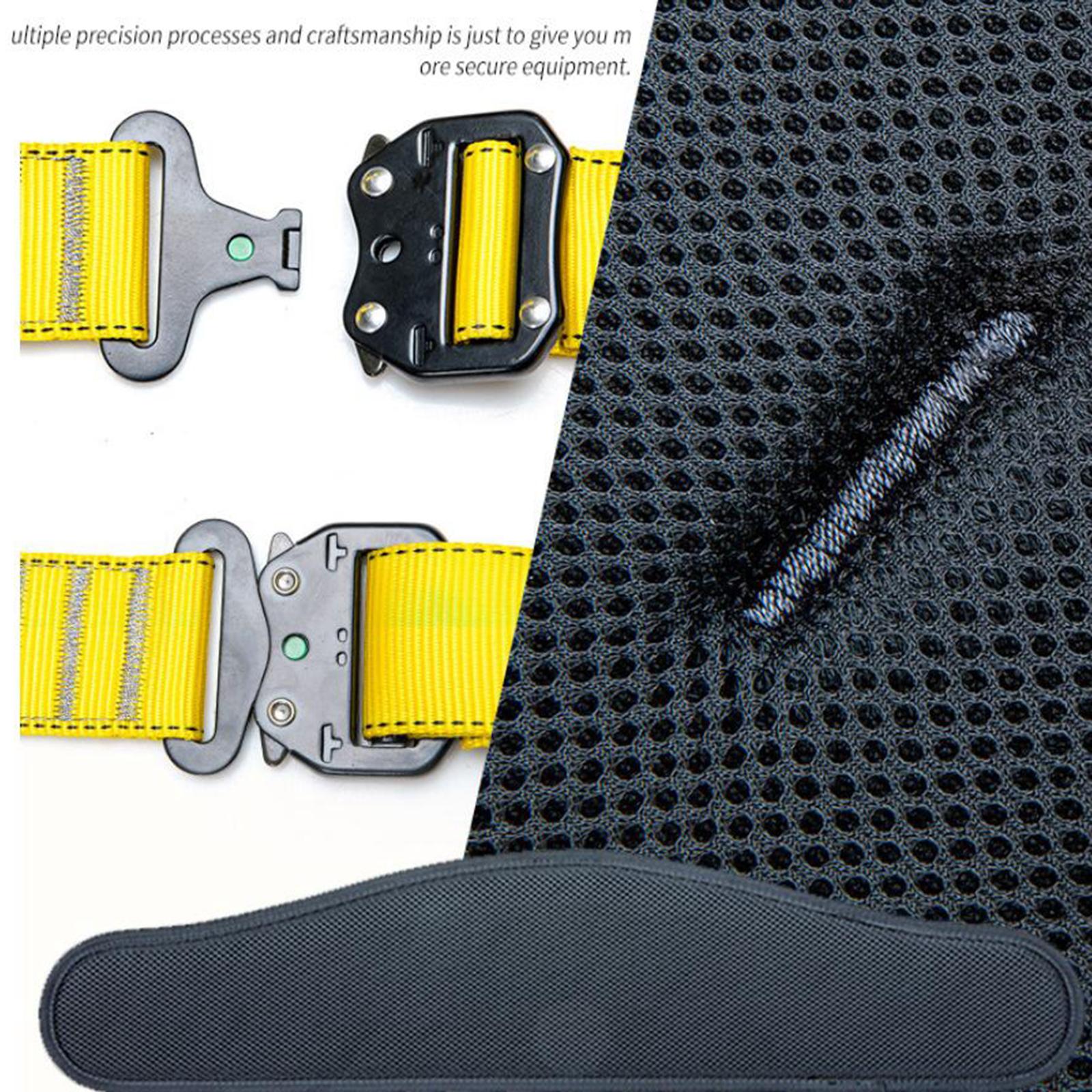 Half Body Waist Safety Belt Harness Survival Rope Explore Aerial Work A