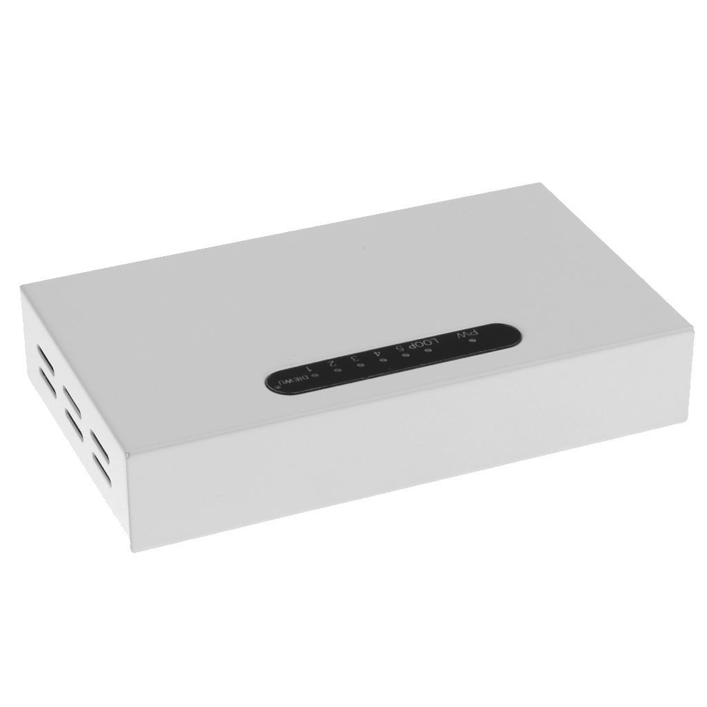RJ45 5Port Gigabit Ethernet Network Switch Metal Desktop Smart Adapter Hub