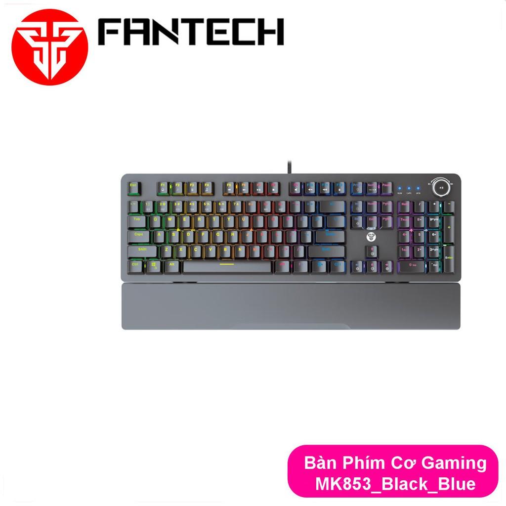 Bàn Phím Cơ Gaming Full-sized Có Dây Fantech MK853 MAXPOWER Outemu Blue/Red Switch LED RGB Gradient Full Anti Ghosting