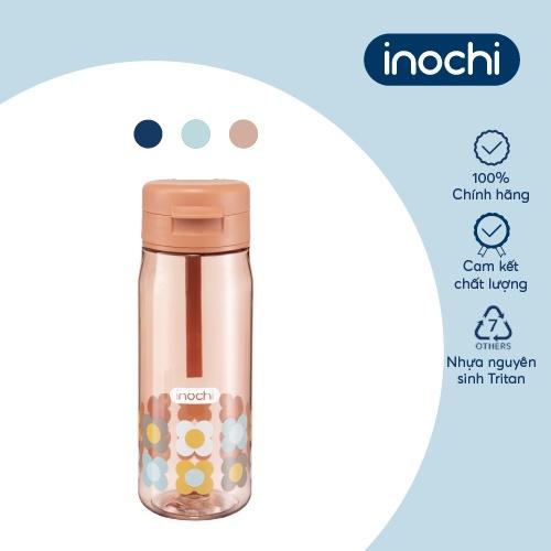 Bình nước Inochi - Kita Fami 500ml màu Xanh chàm