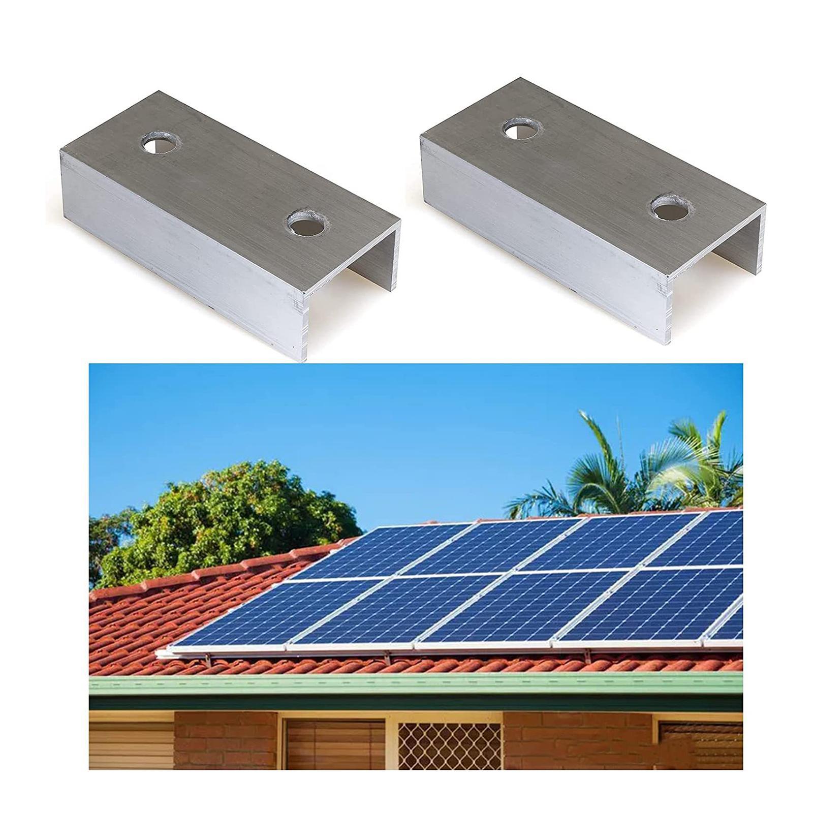 Solar  C Profile Connector Pv Solar Module Mounting