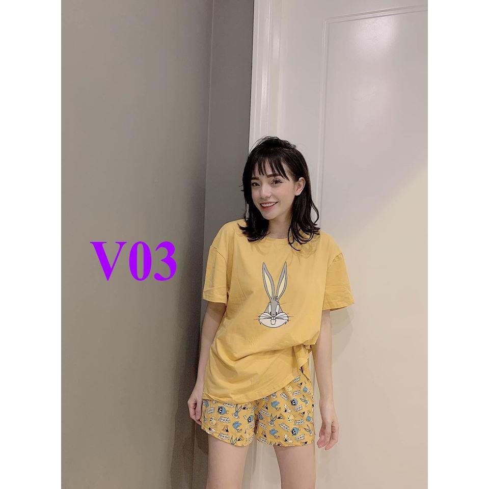 Bộ đồ mặc nhà hình thú siêu cute V01